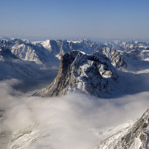 SW Greenland Fjord and Mountain